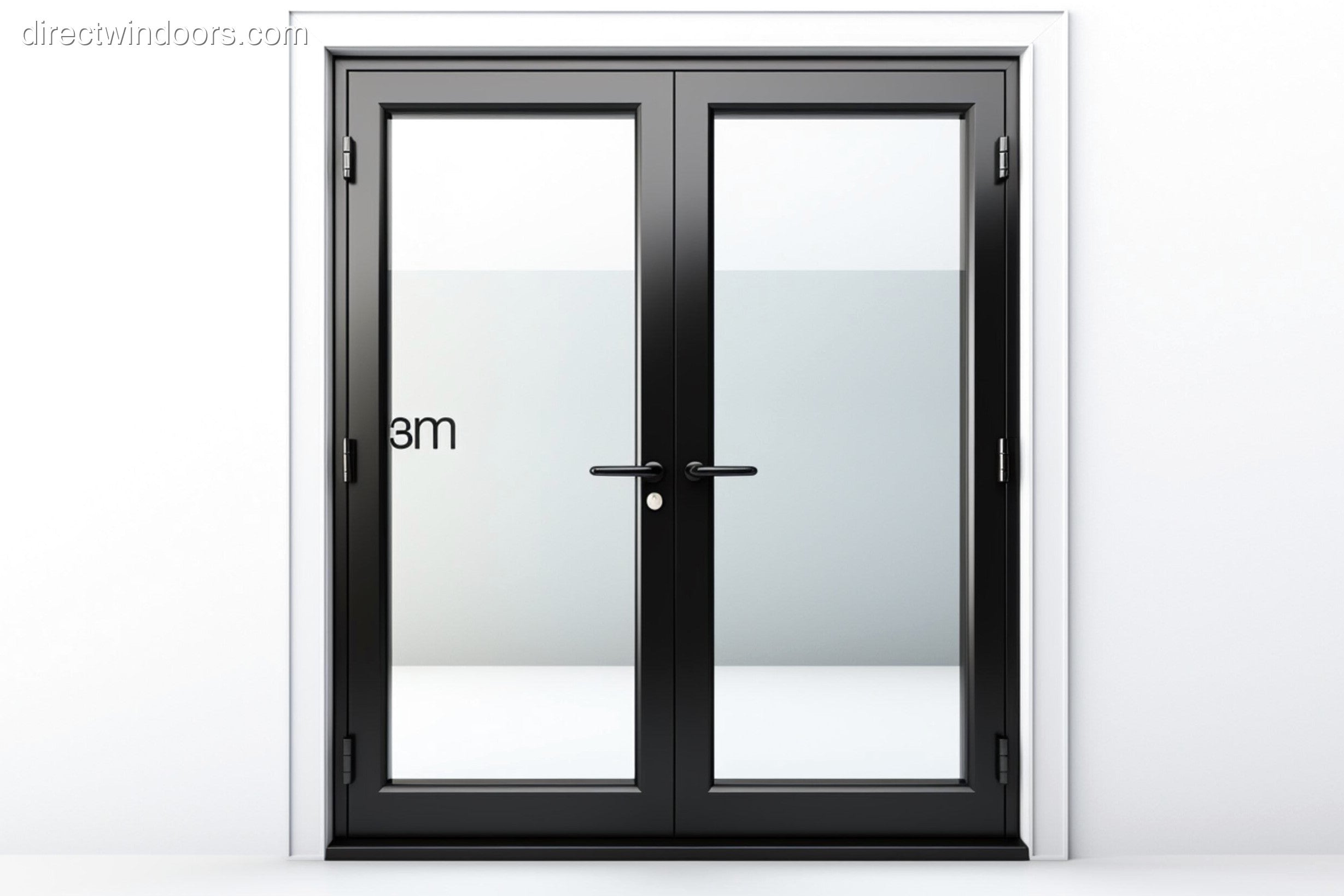 Custom Aluminum French Door — Direct WinDoors