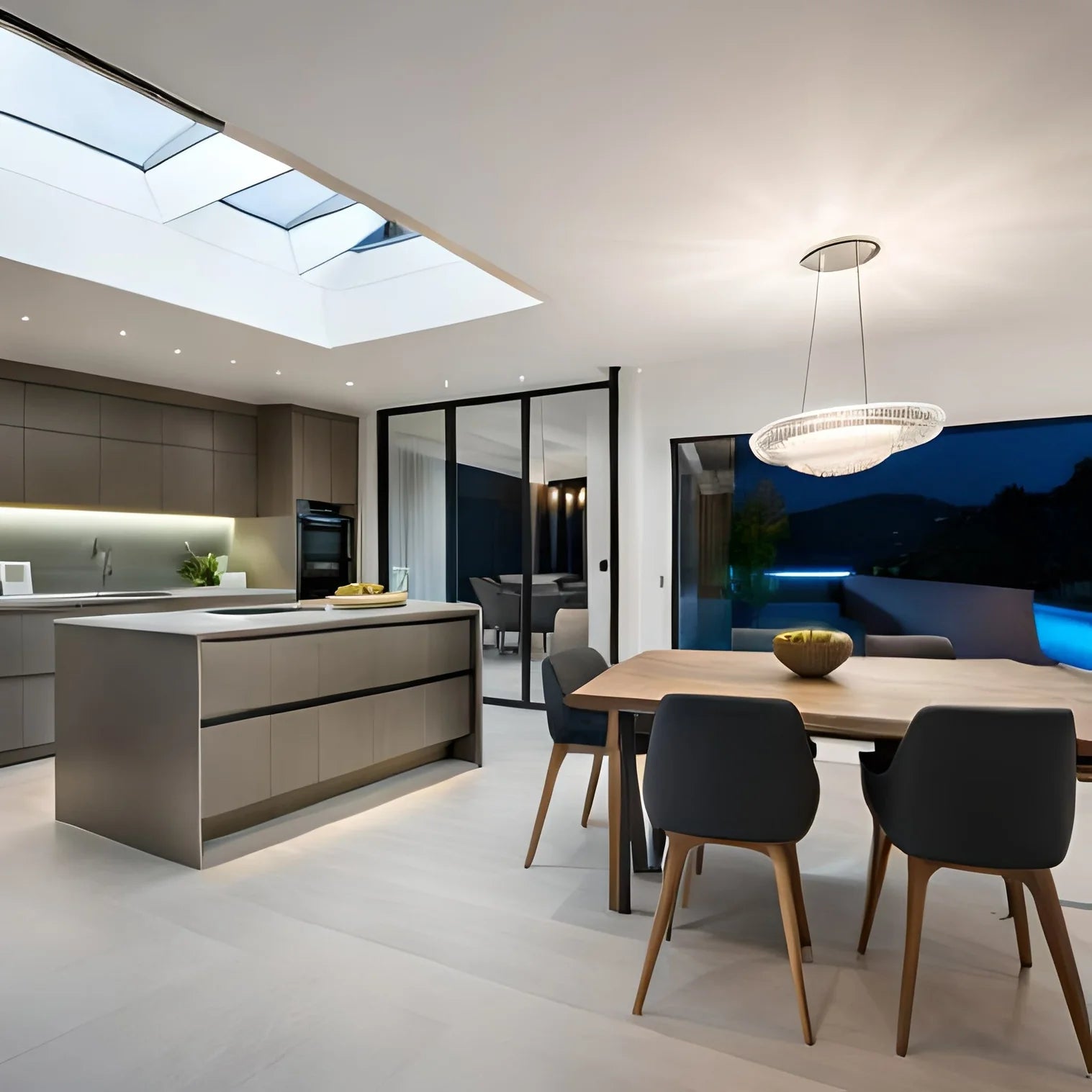 120"x96" Custom Energy Efficient Aluminum Bifold Door — Direct WinDoors