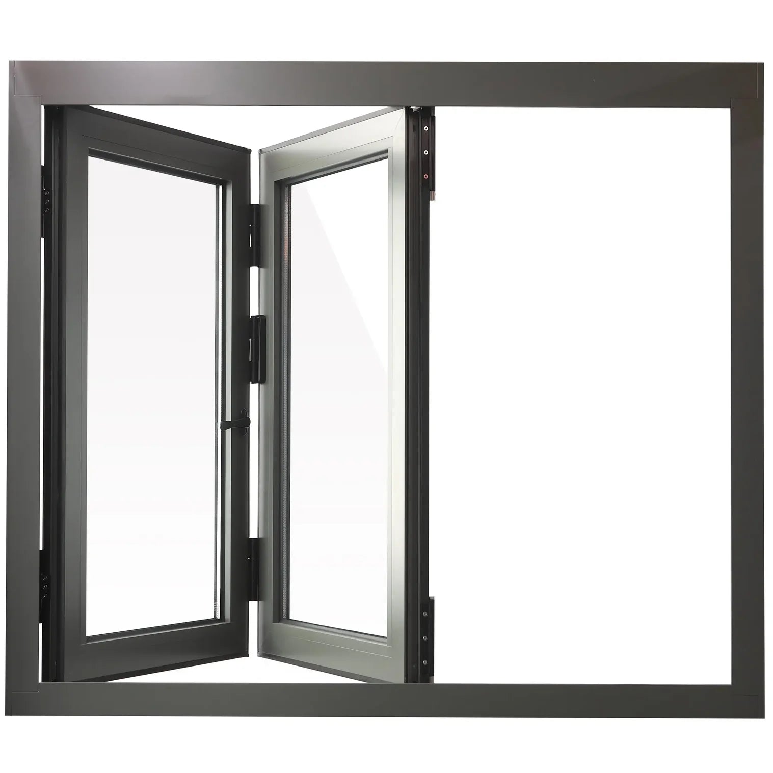 72"x36" Custom Energy Efficient Aluminum Bifold Window — Direct WinDoors