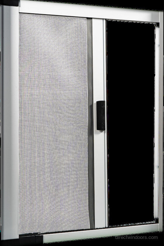 48x36 Custom Aluminum Retractable Screen Window | Direct WinDoors