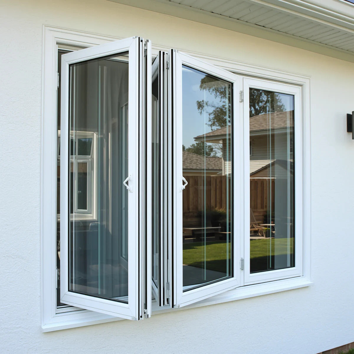 96x36 Custom Aluminum Bifold Window
