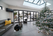 240"x80" Custom Aluminum Bifold Door - Direct WinDoors — Direct WinDoors