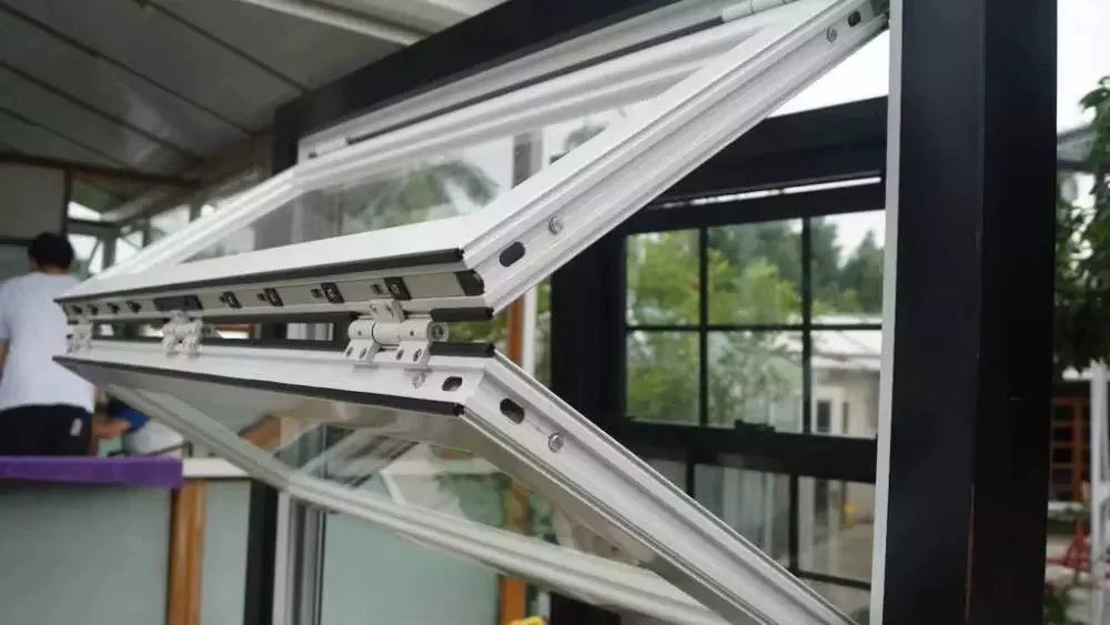 48"x48" Custom Energy-Efficient Aluminum Bifold Window — Direct WinDoors