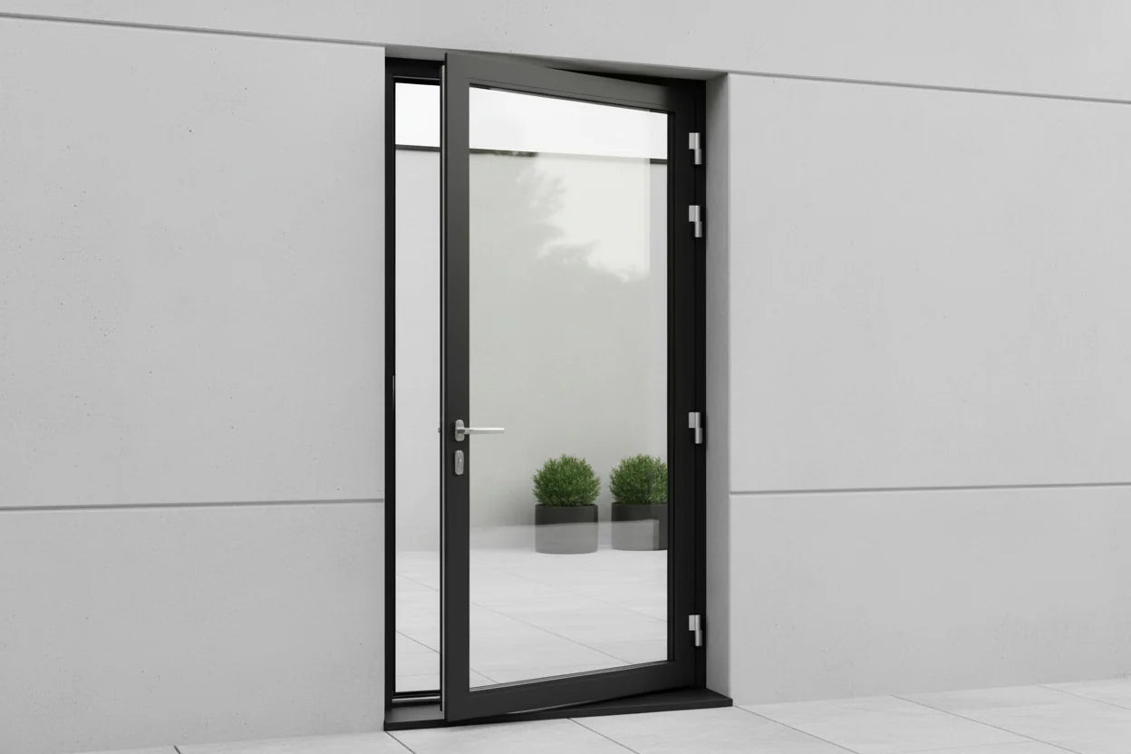 32"x96" Custom Energy-Efficient Aluminum French Door — Direct WinDoors