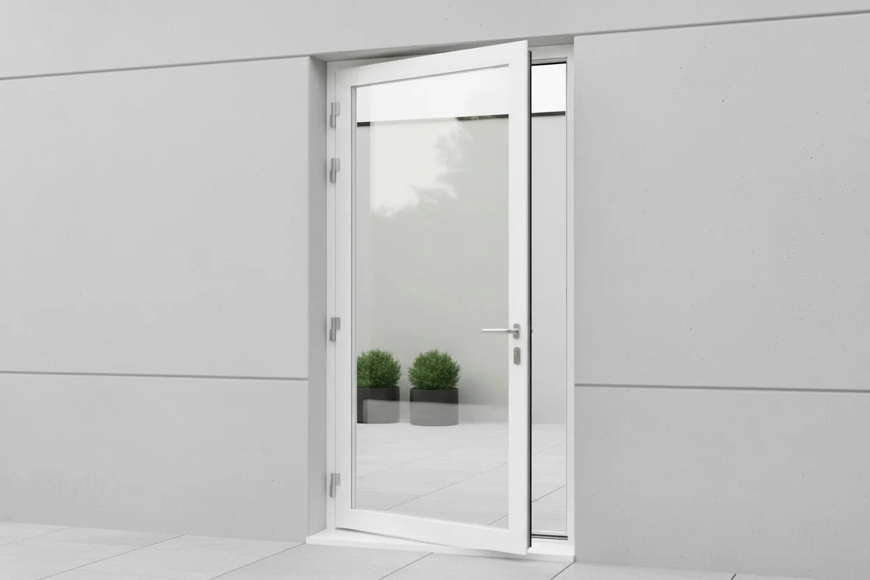 32"x80" Custom Energy-Efficient Aluminum French Door — Direct WinDoors