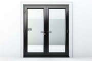 60"x80" Custom Aluminum French Door - Direct WinDoors — Direct WinDoors