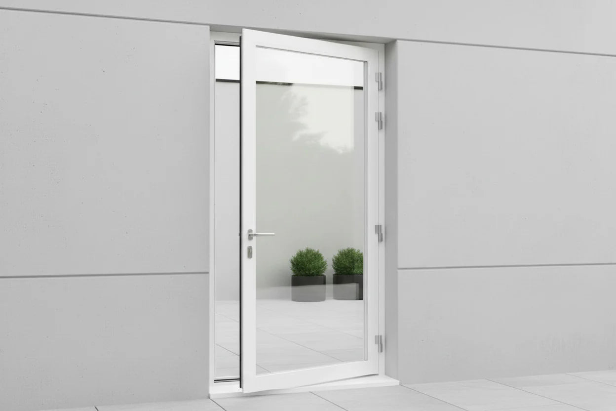 42"x80" Custom Energy-Efficient Aluminum French Door — Direct WinDoors