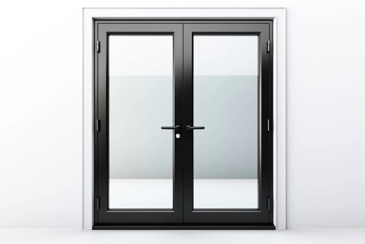 72″ x 96″ Custom Aluminum French Door