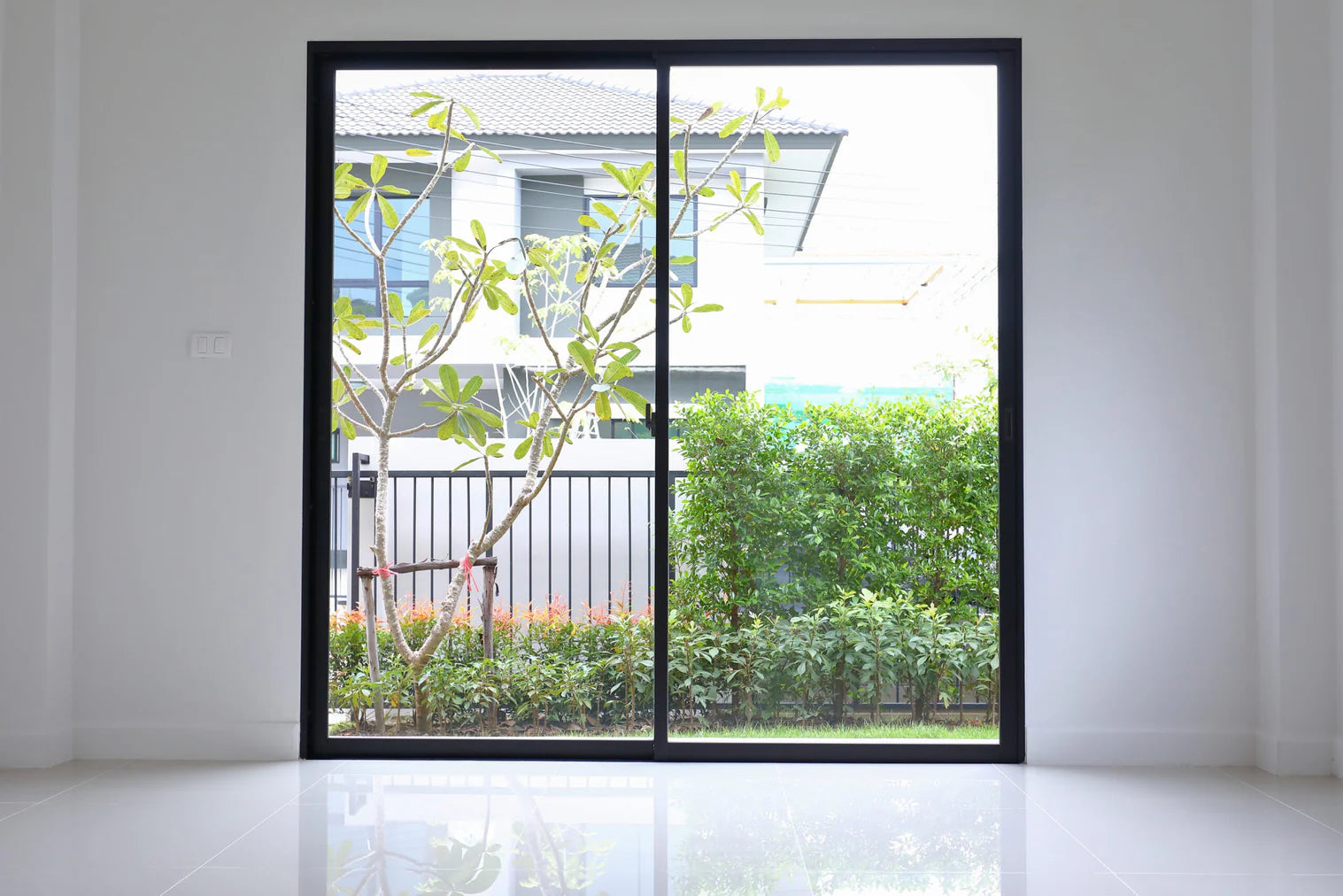 96"x96" Custom Energy Efficient Aluminum Sliding Doors — Direct WinDoors