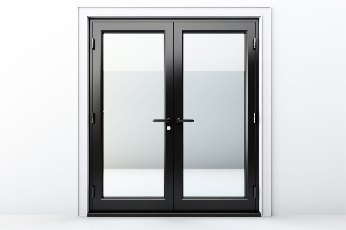 60″ x 80″ Custom Aluminum French Door - Direct WinDoors